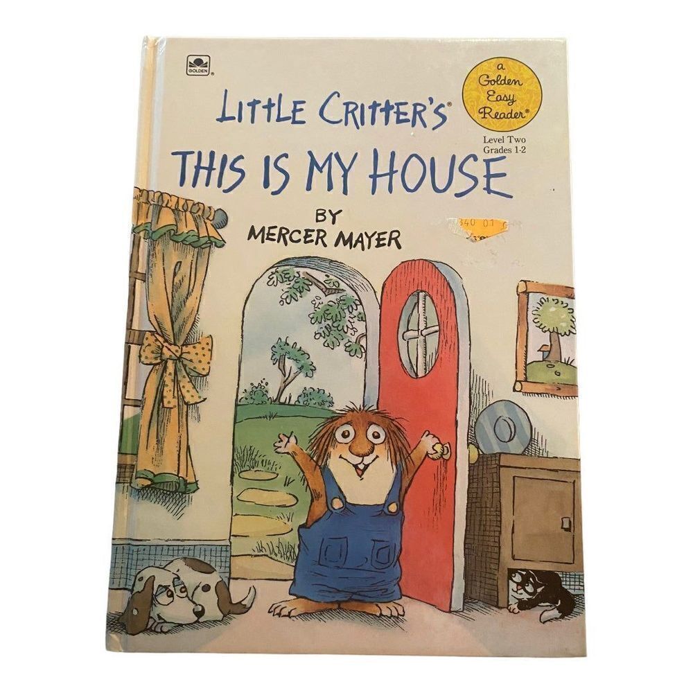 Little Critter's This Is My House (A Golden Easy Reader) Vintage Hardcover